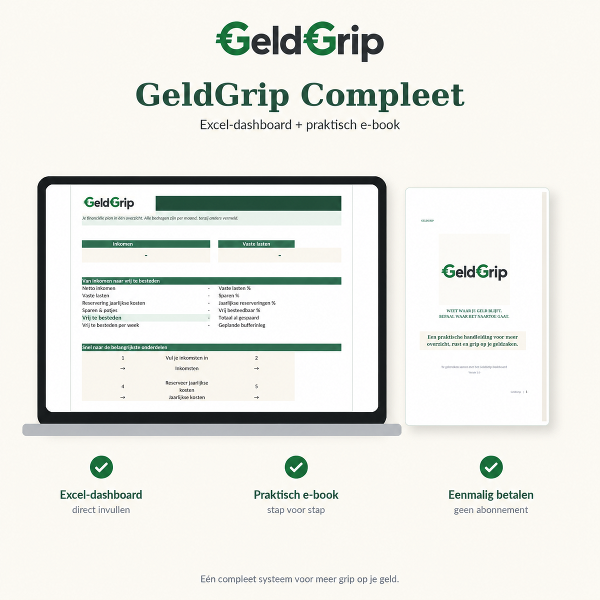 GeldGrip Compleet – Krijg grip op je geld